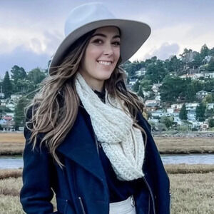 Gold sparkle ivory knit scarf